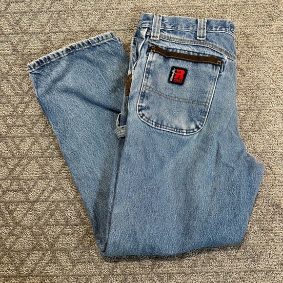 Wrangler Riggs Workwear Jeans Men's Size 36x32(31) Relaxed Fit Carpenter Denim - Picture 1 of 8